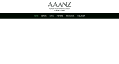 Desktop Screenshot of aaanz.co.nz